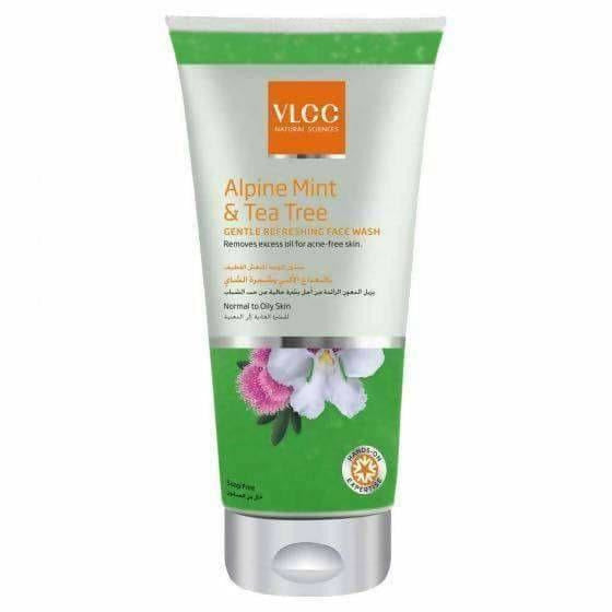 VLCC Alpine Mint & Tea Tree Gentle Refreshing Face Wash | Grocsy