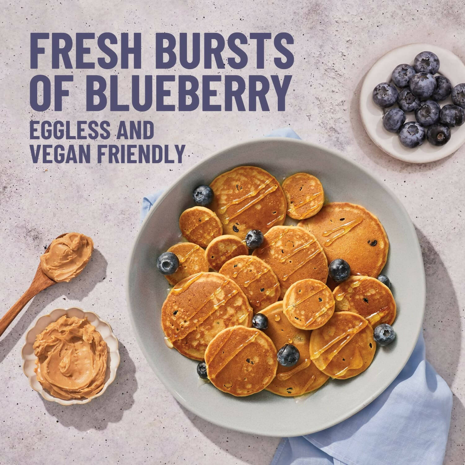 Mille Blueberry Millet Pancake | Grocsy