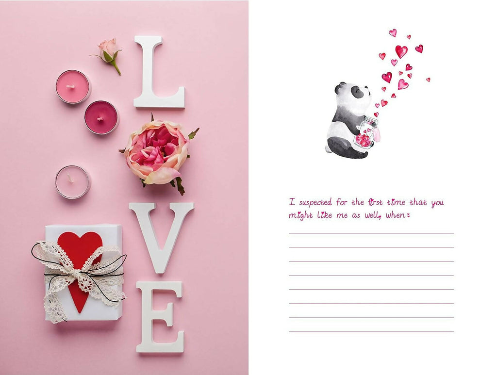 Pages Of Love What I Love About You And Our Memories: A Fill-In-The-Blank Gift | Grocsy