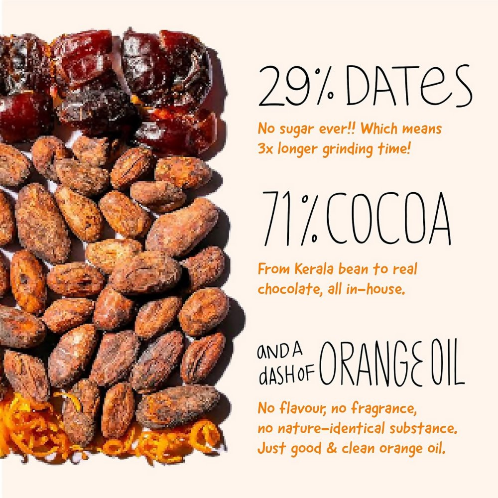 The Whole Truth Dark Chocolate - Orange | Grocsy