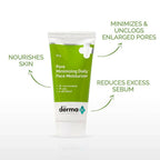 The Derma Co Pore Minimizing Daily Face Moisturizer - Limited Time Offer | Grocsy