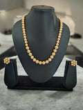 Inhanns Spectrum Everyday Pearl Sets - Single Strand - Mustard | Grocsy