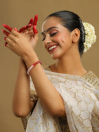 Ruby Raang Multi Traditional Bangle | Grocsy