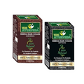VedicAyurveda Natural Soft Black Henna Hair Color & Natural Dark Brown Henna Hair Color | Grocsy