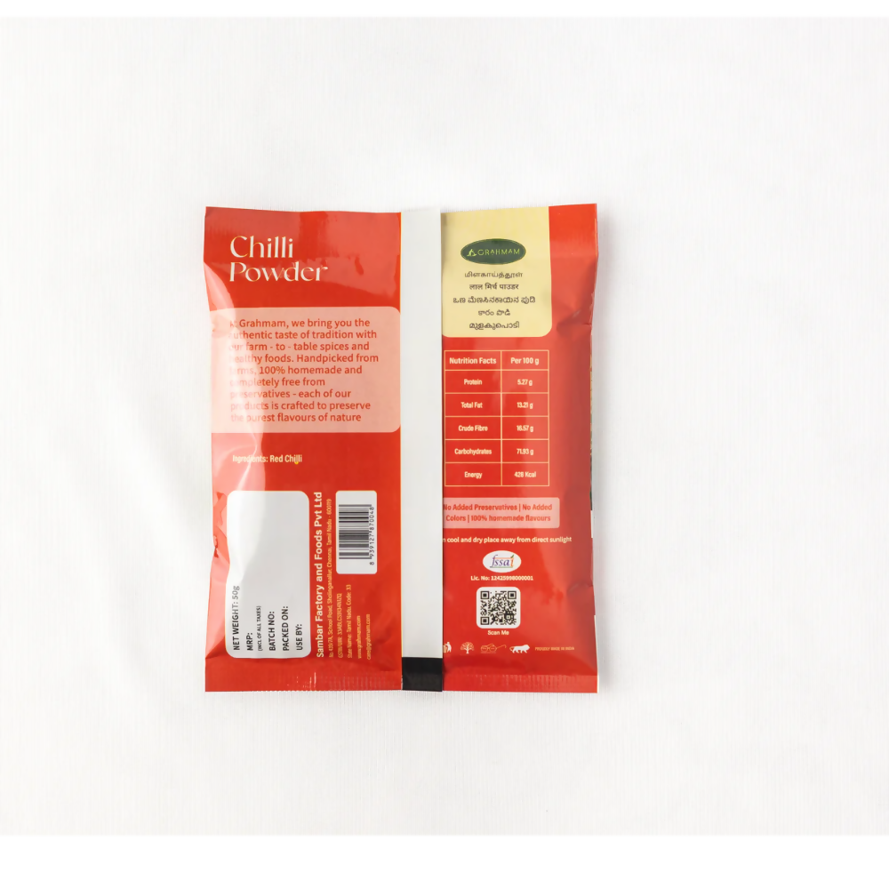 Grahmam Chilli Powder | Grocsy