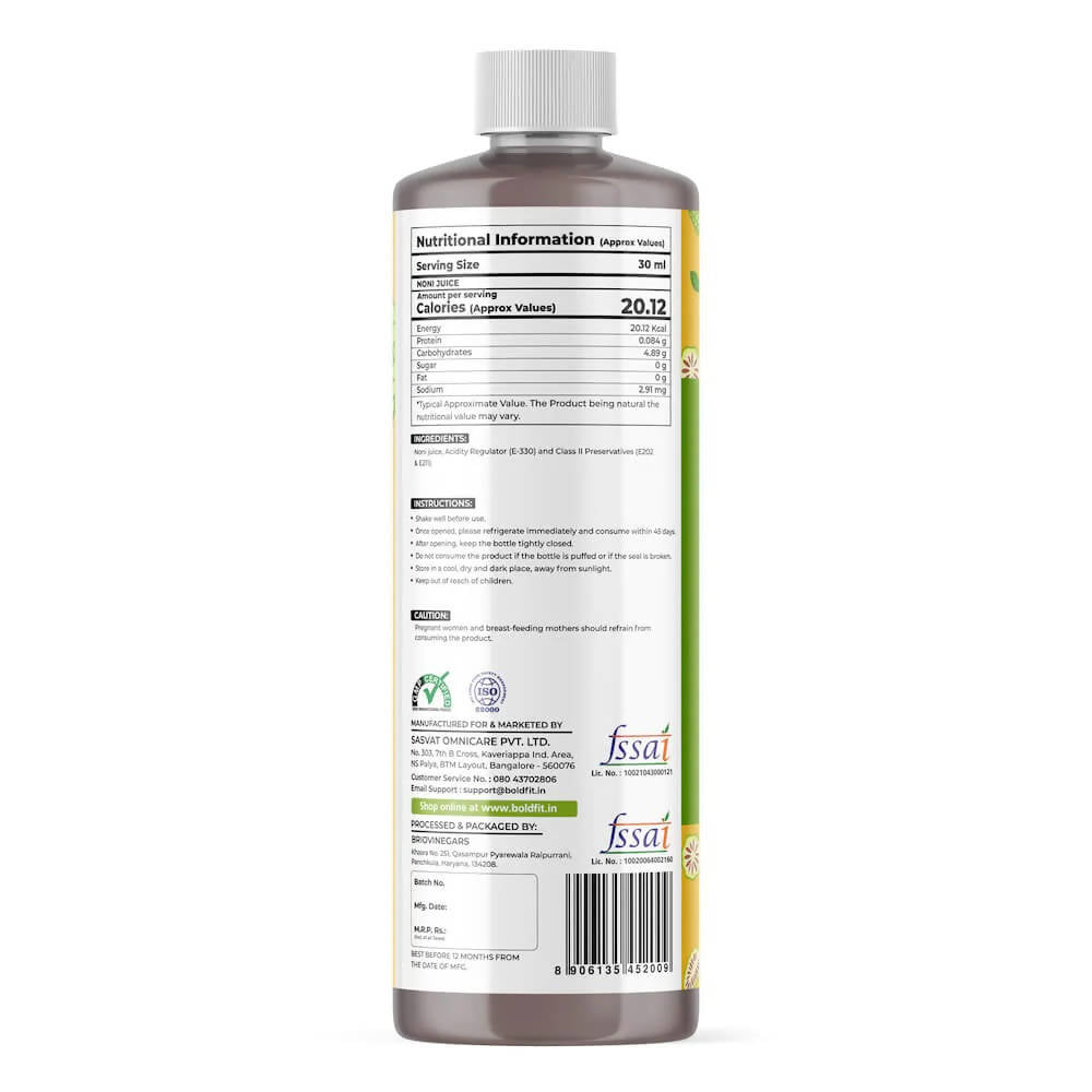 Boldveda Cold Pressed Noni Juice | Grocsy