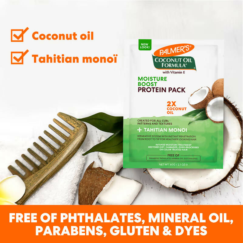 Palmer's Coconut Oil Formula Moisture Boost Protein Pack | Grocsy