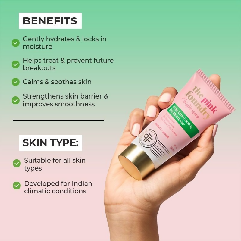 The Pink Foundry Acne Moisturiser | Grocsy