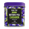 Blue Tea Butterfly Pea Cardamom Herbal Tea Bags | Grocsy