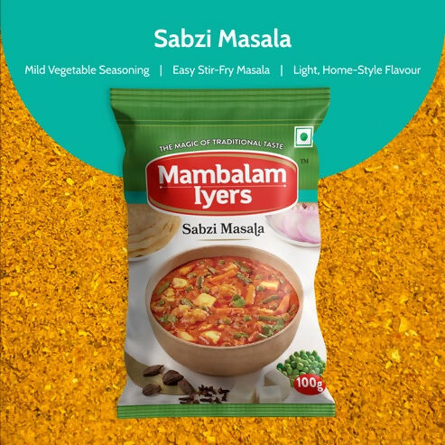 Mambalam Iyers Sabzi Masala Powder | Grocsy
