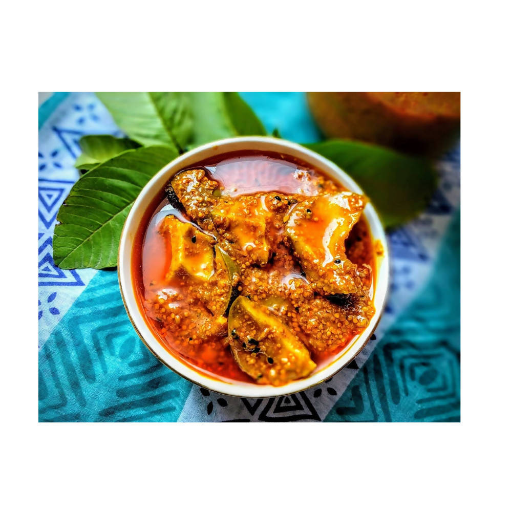 Madhur Pure Andhra Avakai (Mango) Pickle | Grocsy
