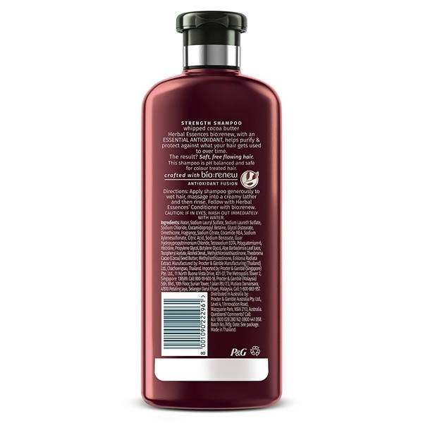 Herbal Essences Strength Whipped Cocoa Butter Shampoo | Grocsy