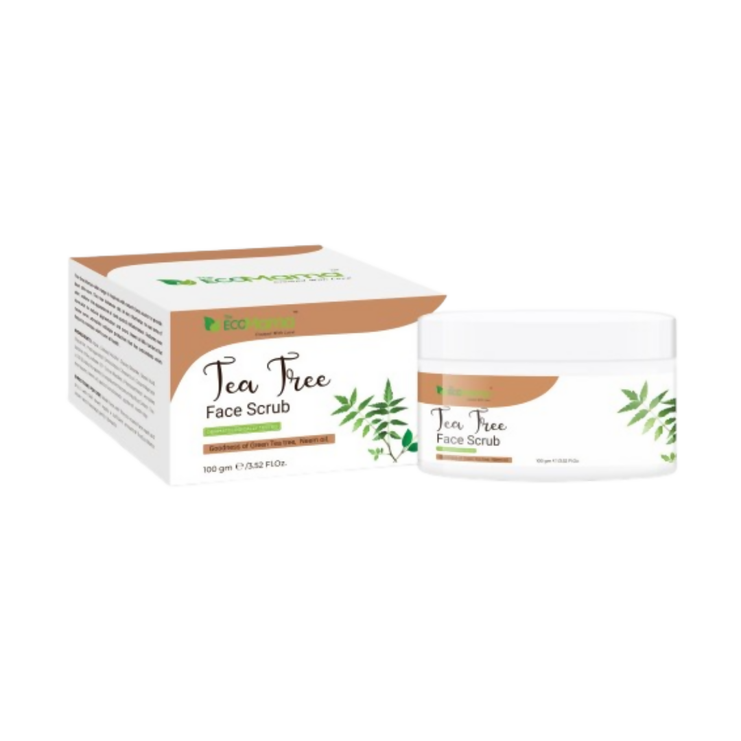 The Eco Mama Tea Tree Face Scrub | Grocsy