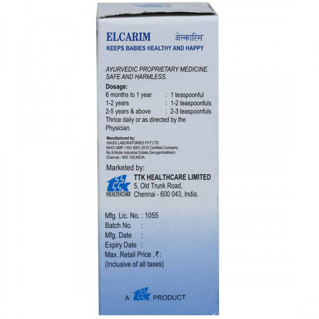 Elcarim Elixir Syrup | Grocsy