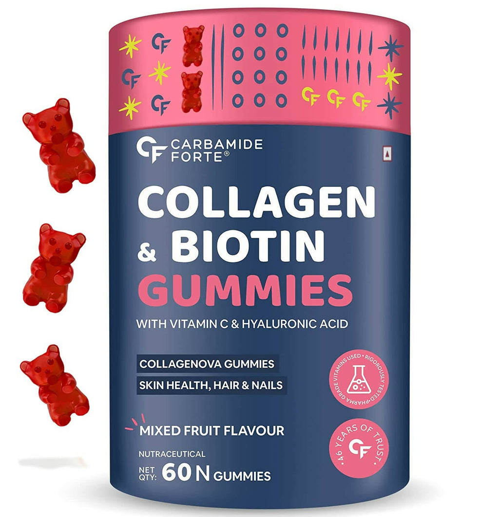Carbamide Forte Collagen & Biotin Gummies | Grocsy