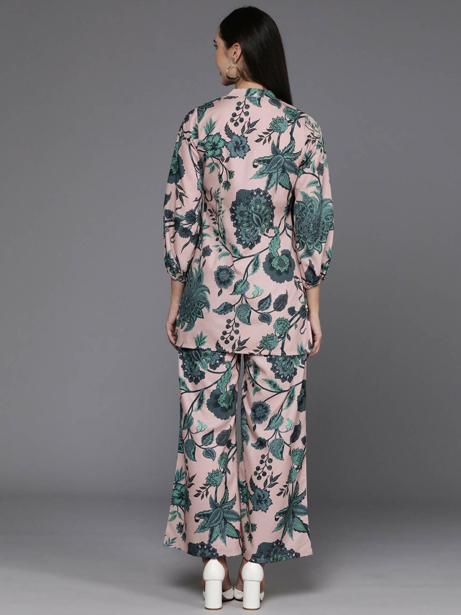 Ahalyaa Women's Traditional Wear Co-ods - Tan | Grocsy