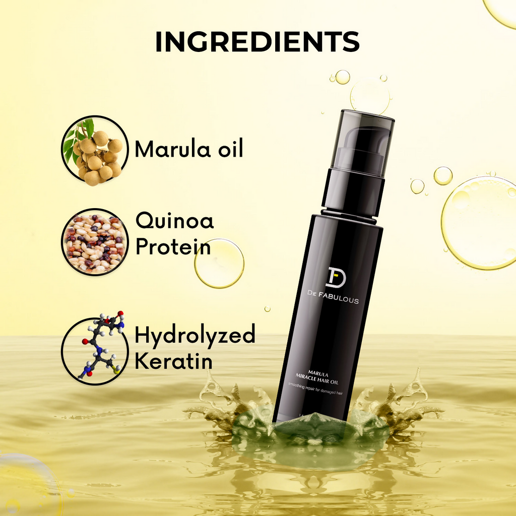 De Fabulous Marula Miracle Repair Oil | Grocsy