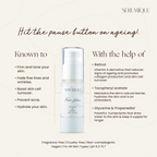 Serumique Retinol Night Face Serum for Anti-Ageing | Grocsy