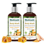 Medimade Wellness Honey & Sandal Body Wash | Grocsy