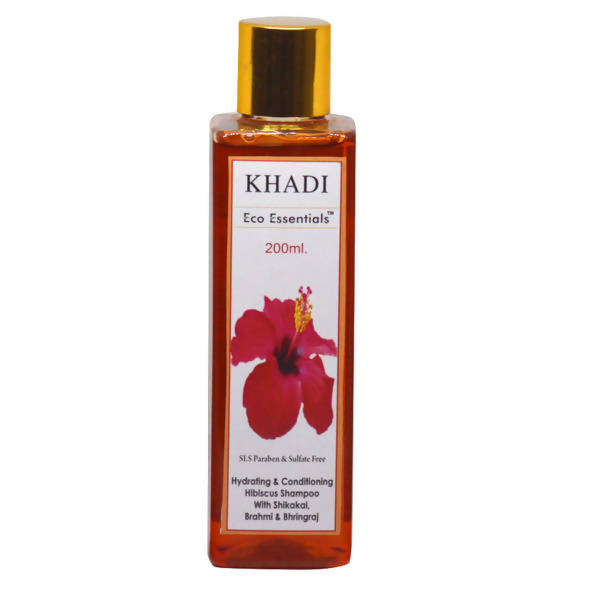 Khadi Eco Essentials Hydrating & Conditioning Hibiscus Shampoo | Grocsy