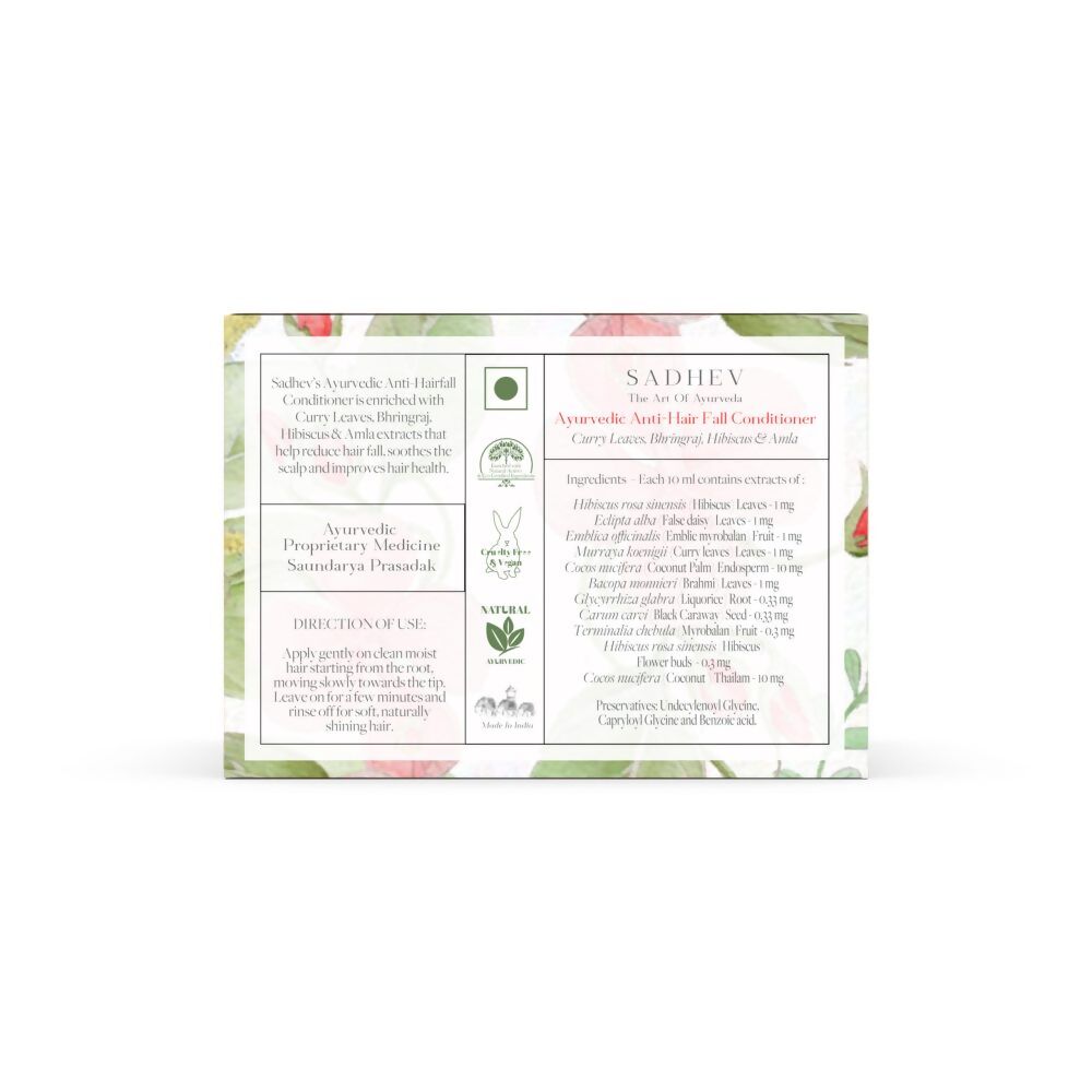 Sadhev Ayurvedic Anti-Hairfall Conditioner | Grocsy