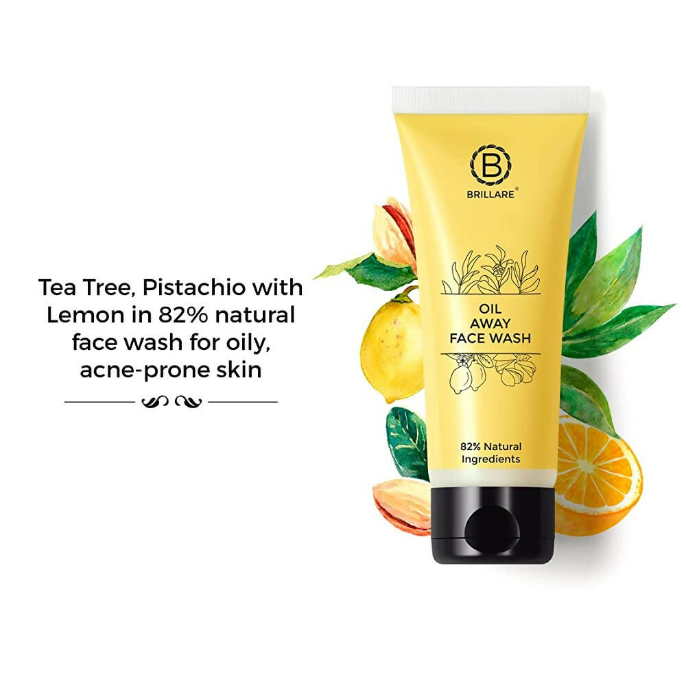 Brillare Oil Away Face Wash | Grocsy