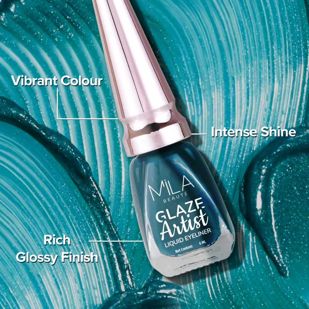 Mila Beaute Glaze Artist Waterproof & Smudge Proof Eyeliner - Magical Gold | Grocsy
