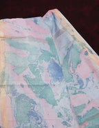 Shades Of Baby Pink And Sea Blue Printed Chanderi Saree For Regular/Office Wear By Gayathri Reddy Designer Studio | Grocsy