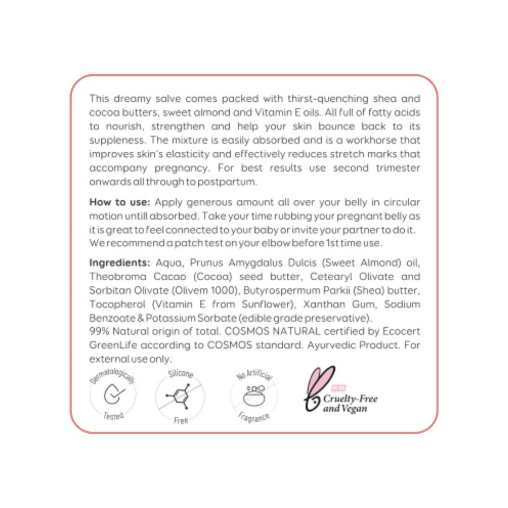 Earthbaby 99.5% Natural Origin Pregnancy Stretch Marks Removal Cream | Grocsy