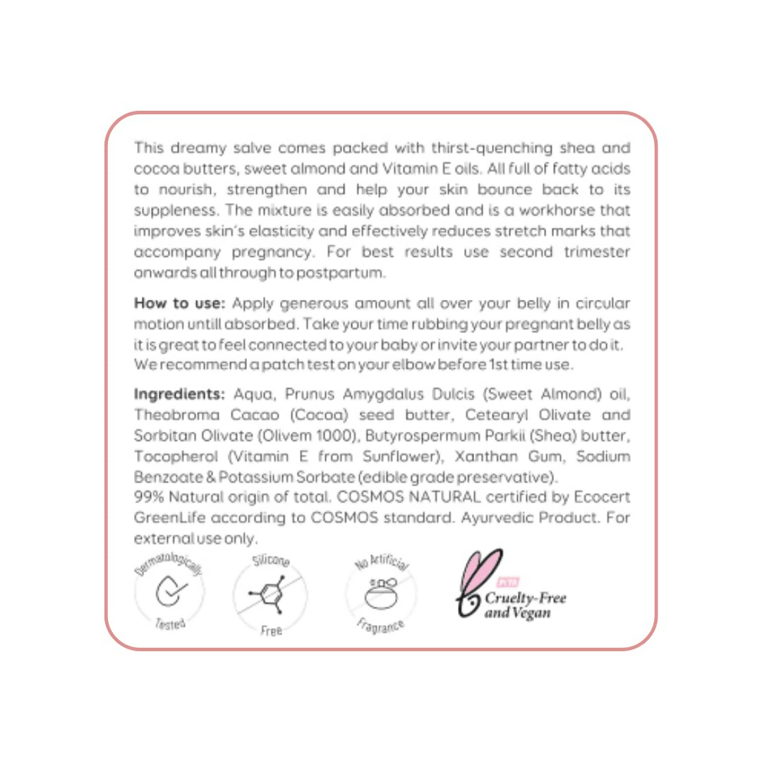 Earthbaby 99.5% Natural Origin Pregnancy Stretch Marks Removal Cream | Grocsy