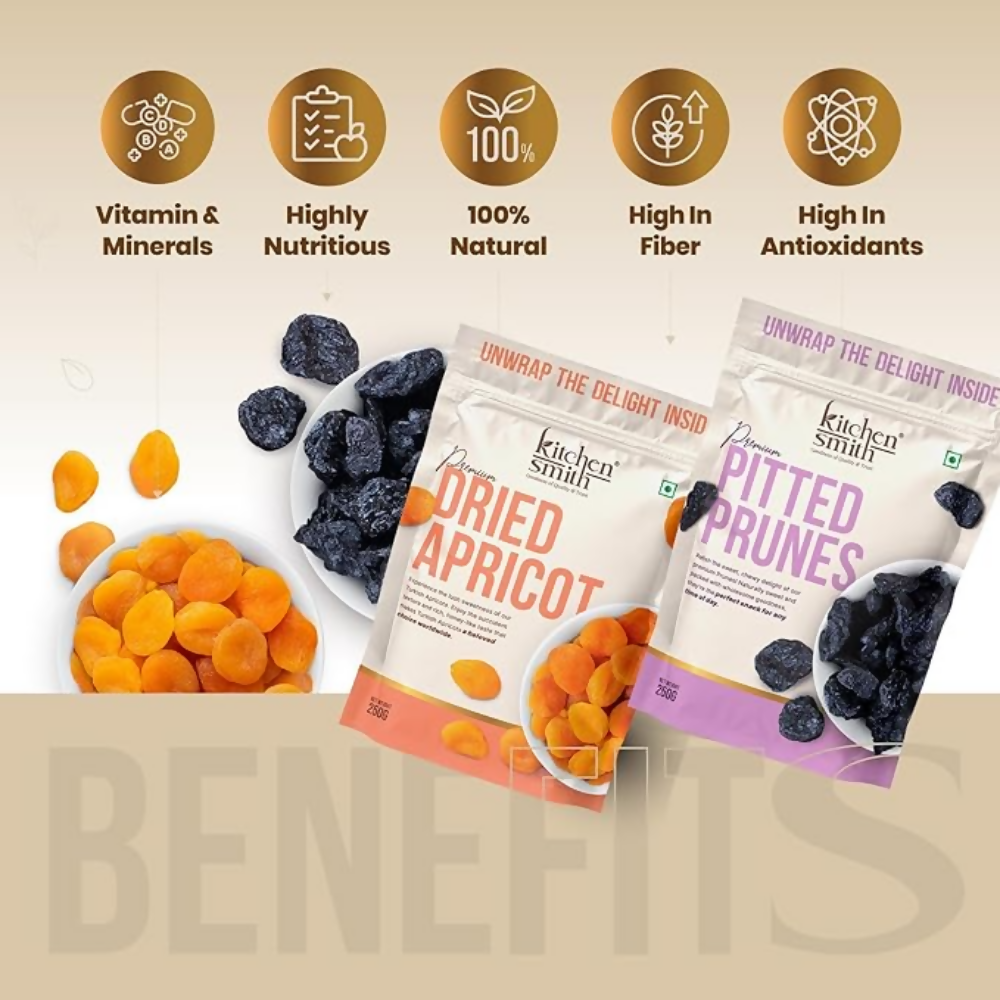 Kitchen Smith Premium Dried Apricot & Pitted Prunes | Grocsy