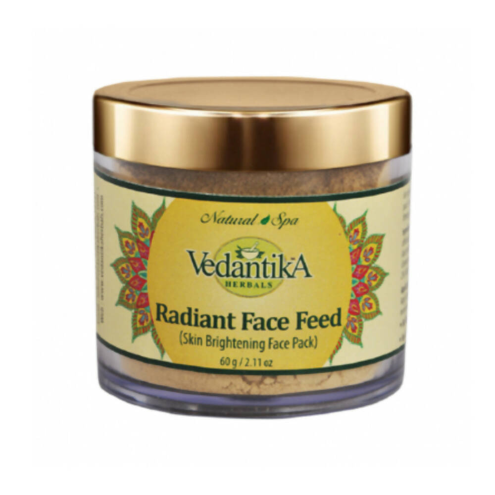 Vedantika Herbals Radiant Face Feed (Skin Brightening Face Pack) | Grocsy