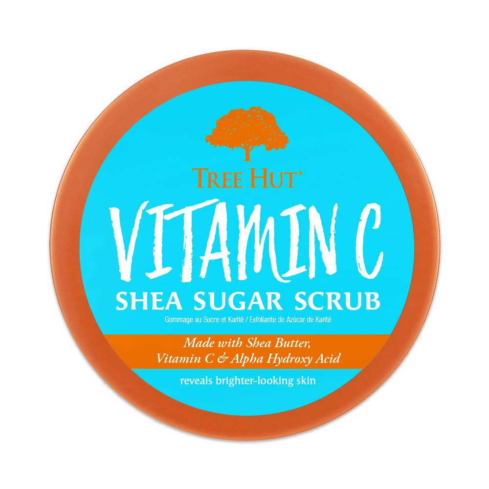 Tree Hut Vitamin C Shea Sugar Scrub, Ultra Hydrating and Exfoliating Scrub | Grocsy