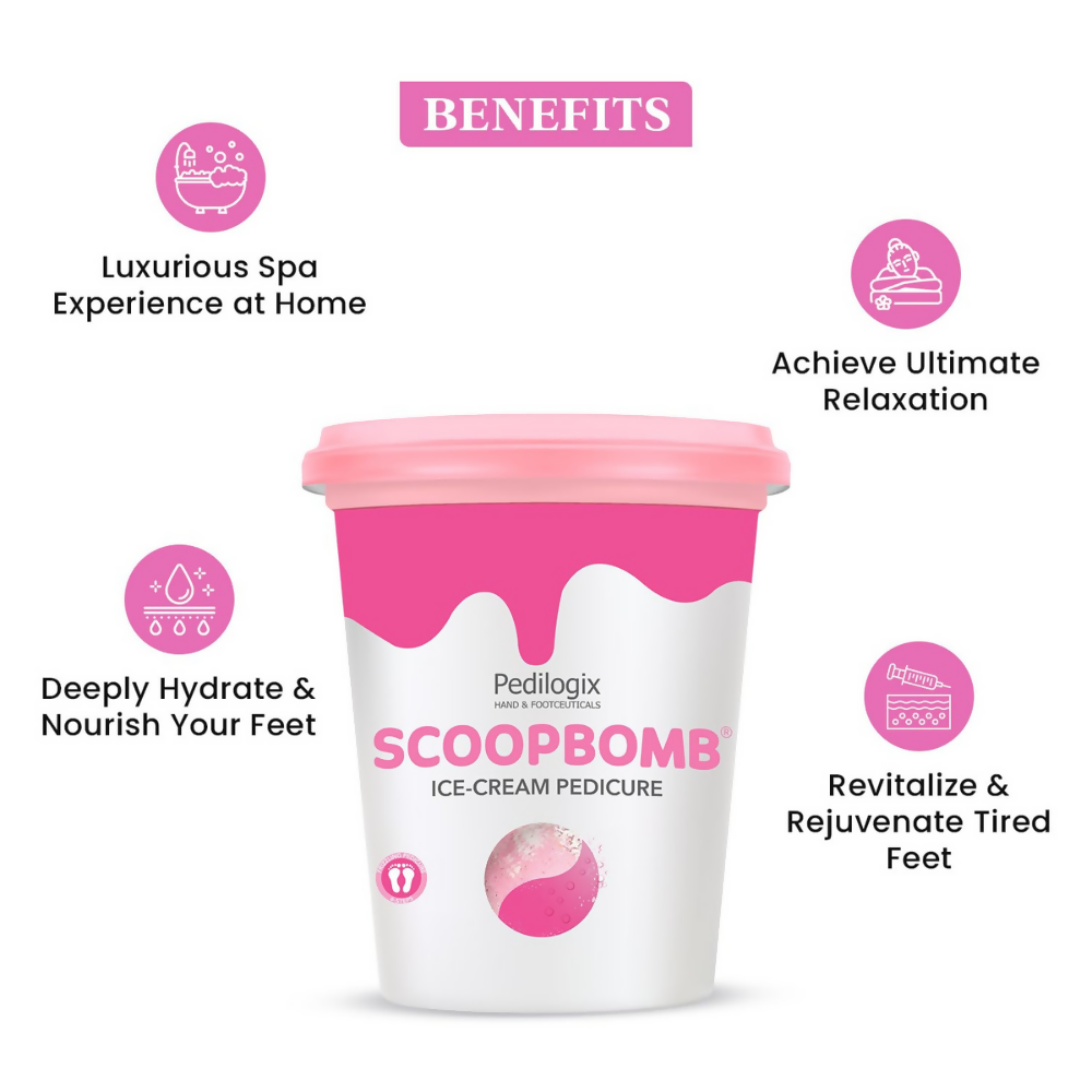 Professional O3+ Pedilogix Scoop Bomb Pedicure Gel | Grocsy