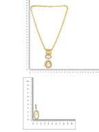 Kundan Antique Finish Earrings and Necklace set - Ruby Raang | Grocsy