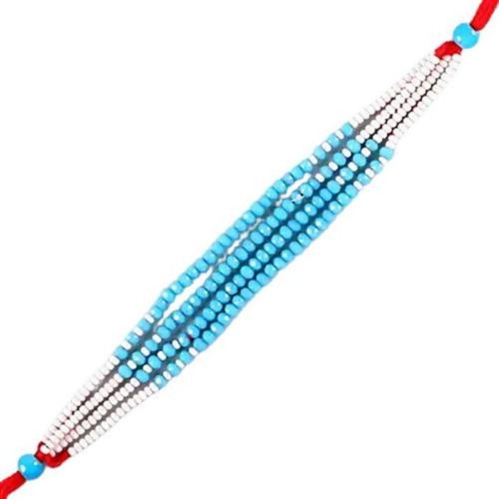 Traditional Pearl Rakhi | Grocsy