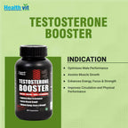 Healthvit Testosterone Booster Capsules | Grocsy