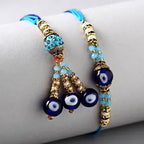 Evil Eye Lumba Rakhi Set & Dairy Milk Chocolates | Grocsy