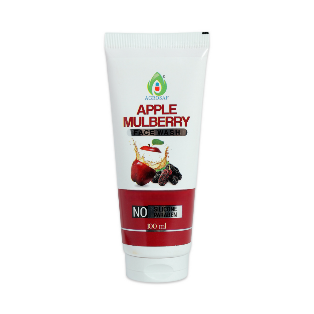 Agrosaf Apple Mulberry Face Wash | Grocsy