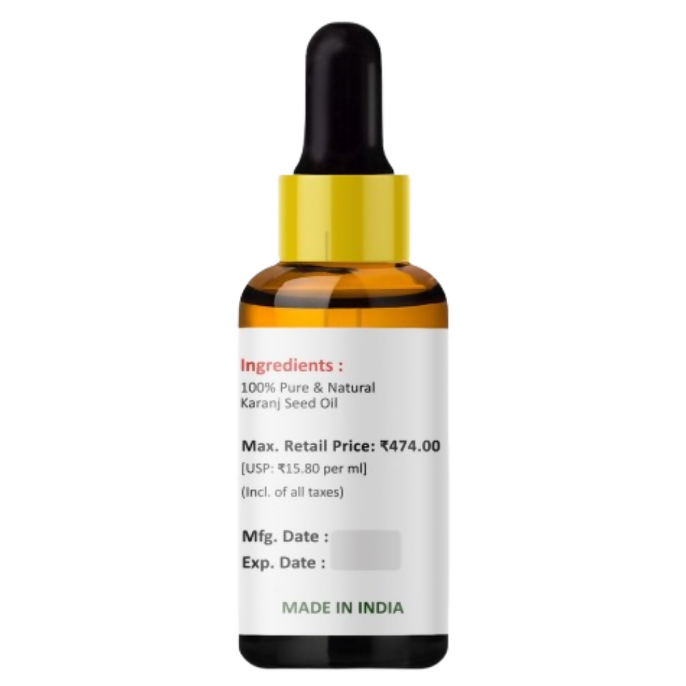 PRZ Karanj Seed Cold Pressed Carrier Oil | Grocsy