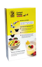 Grain N Grace Custard Powder Vanilla Flavour | Makes Creamy & Smooth Texture with High-Quality Ingredients | Best for Desserts, Fruit Salads & Puddings | Grocsy