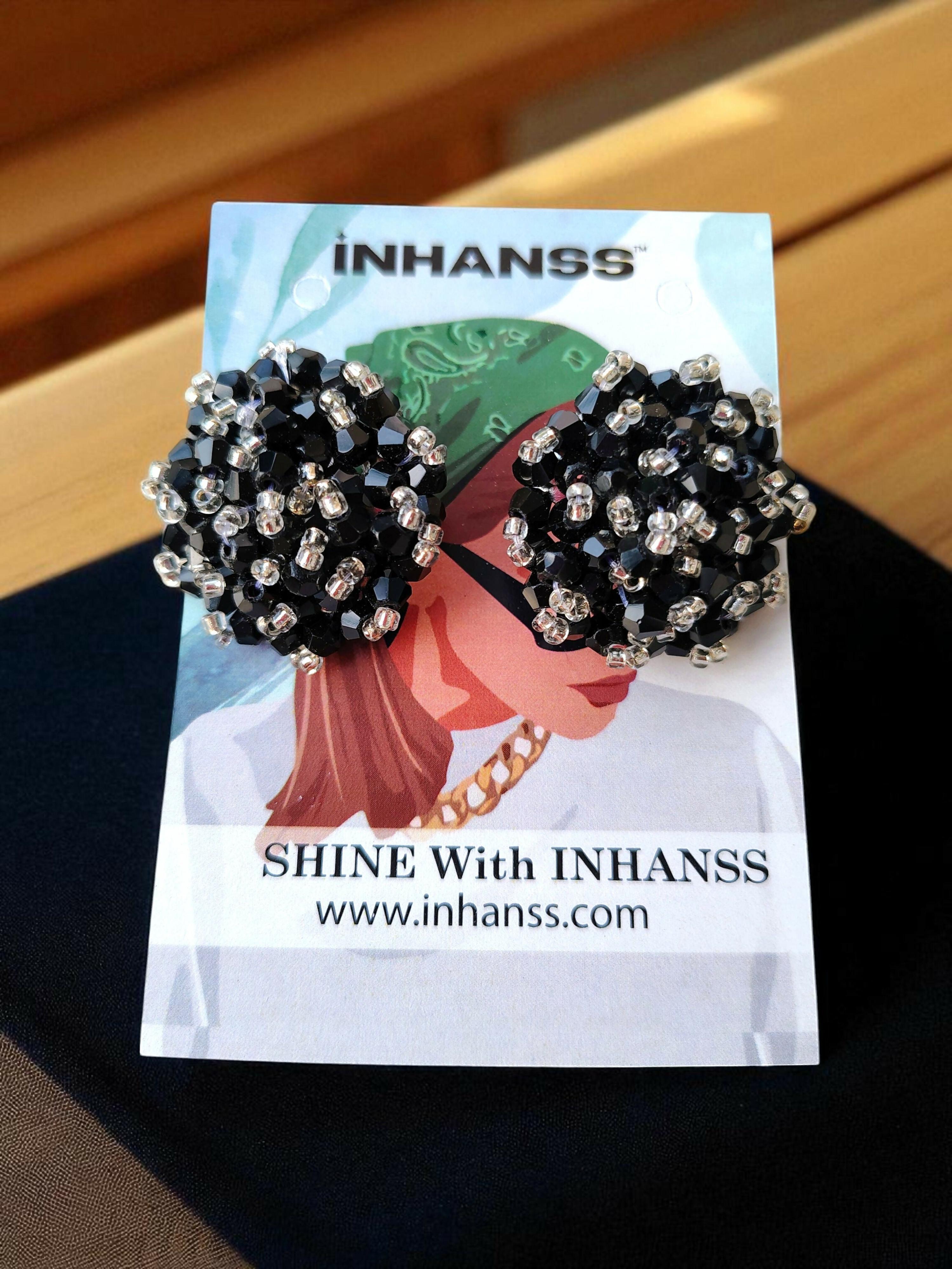 Inhanns Premium Everyday Studs - Black & White | Grocsy