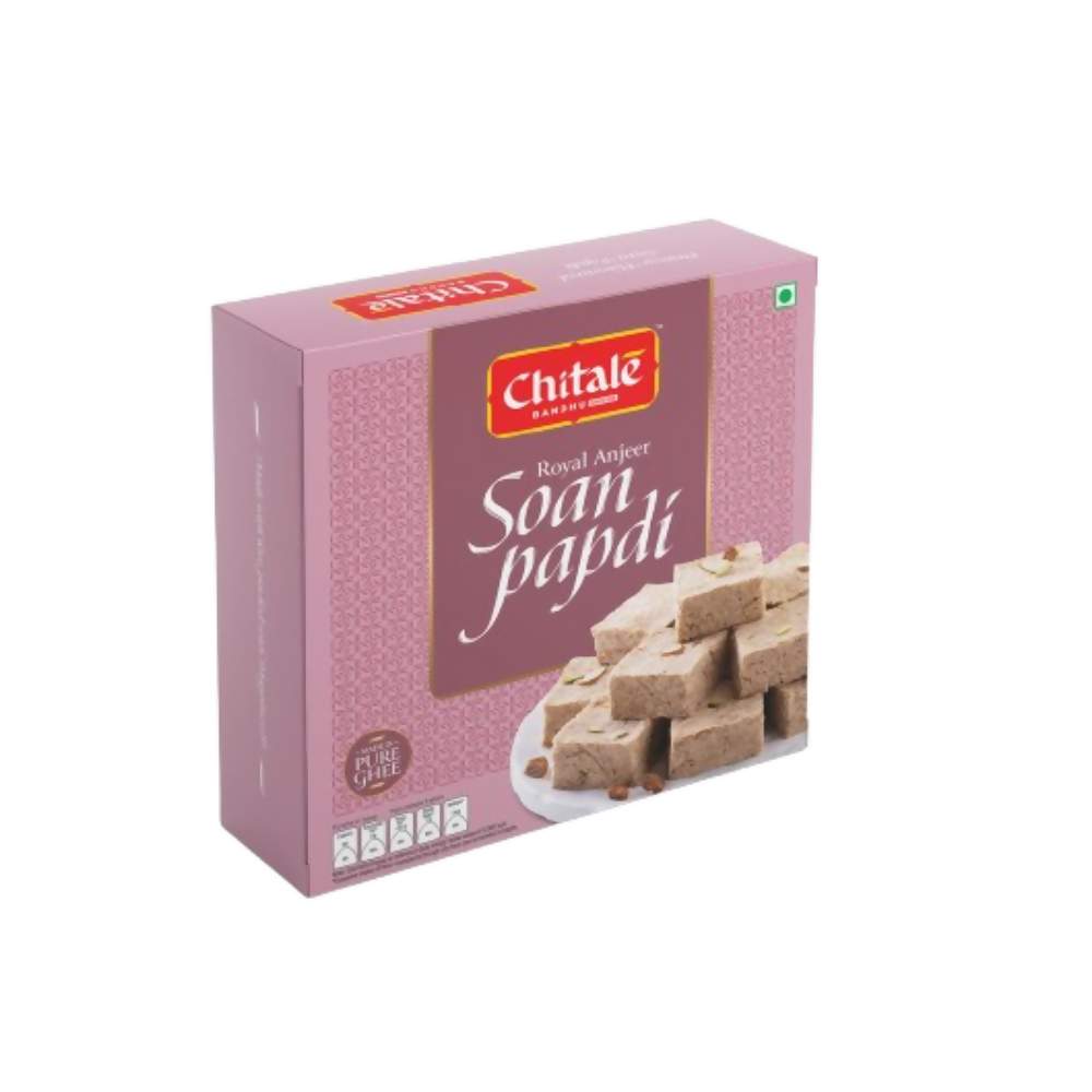 Chitale Bandhu Soan Papdi Royal Anjeer | Grocsy