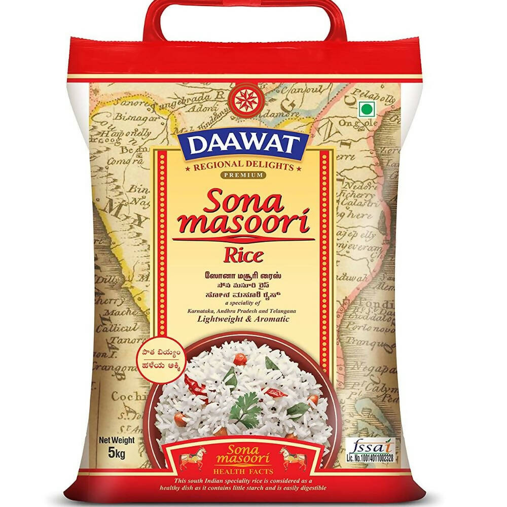 Daawat Sona Masoori Rice | Grocsy