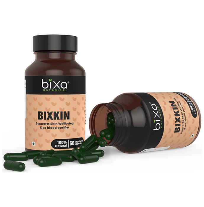 Bixa Botanical Bixkin 455mg Vegetarian Capsule | Grocsy