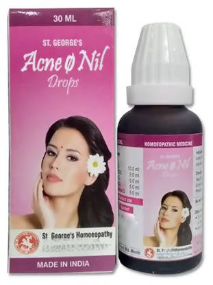 St. George's Homeopathy Acne O Nil Drops | Grocsy