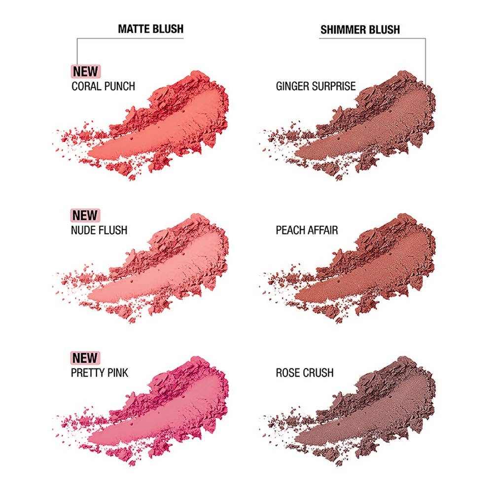 Lakme 9To5 Pure Rouge Blusher - Nude Flush | Grocsy