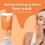 Glamveda Korean Ginseng & Honey Vitalizing Face Wash | Grocsy