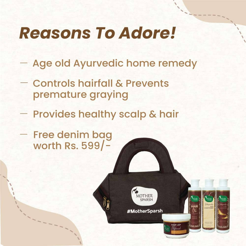 Mother Sparsh Intense Hair Treatment Kit | Grocsy