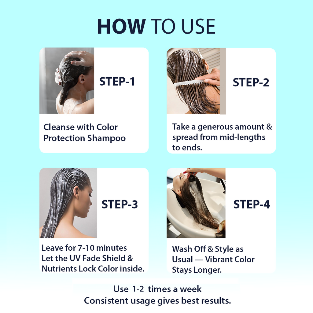 Dermistry Color Shield Technology Sulphate Free Shampoo & Mask | Grocsy